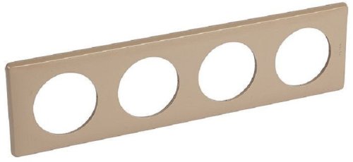 Рамка универсальная Legrand Celiane 4-м имбирь картинка